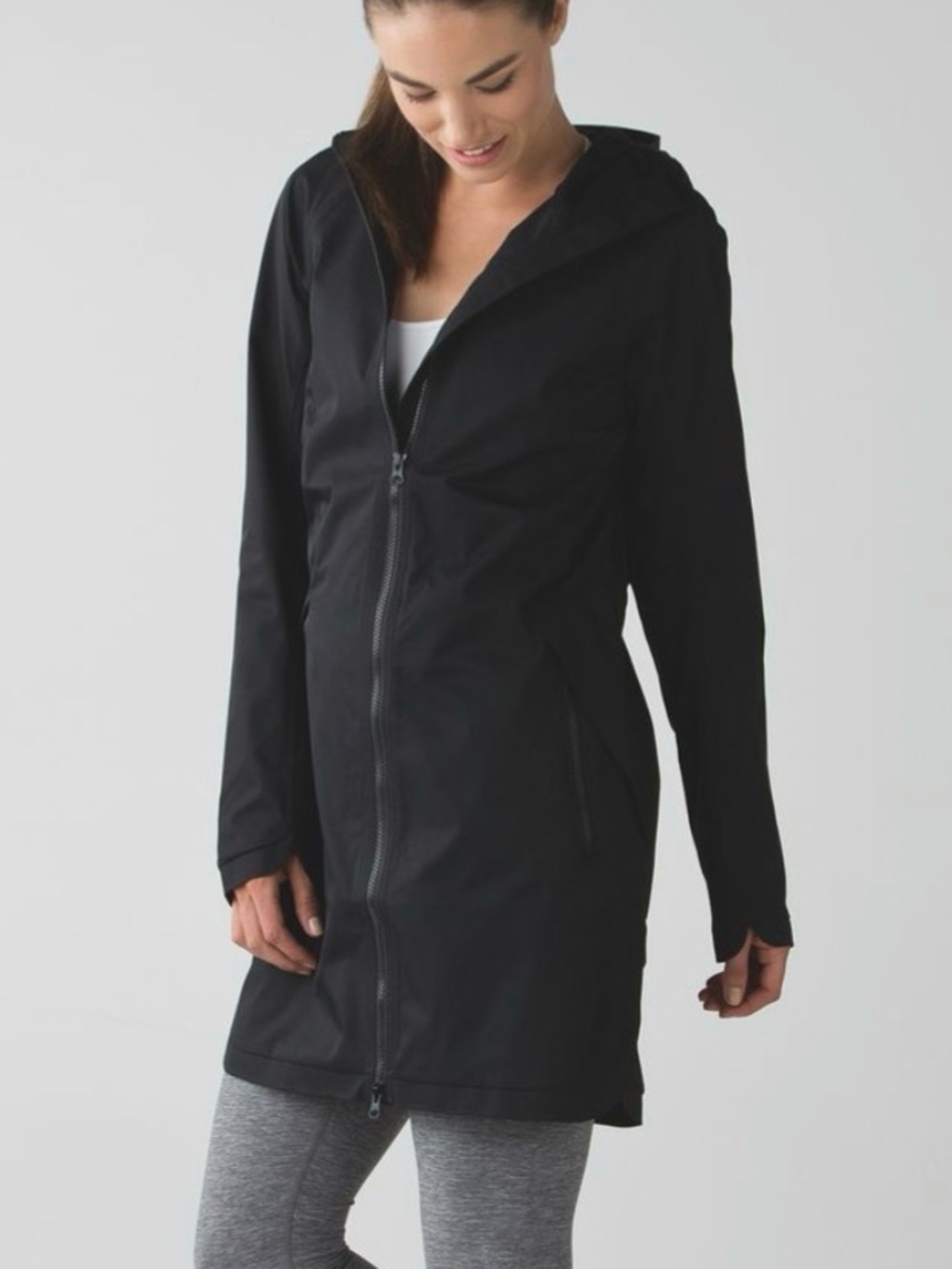 Lululemon Definitely Raining Jacket in Black